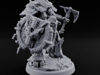 Wrath Wearing Armour Plate Warforged Berserker A turntable