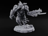 Chain Skirts Ogre Armoured Gunner D turntable