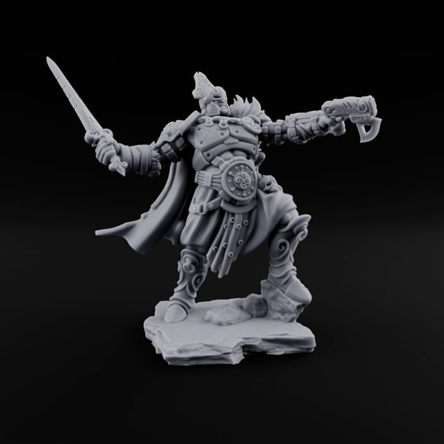 Brawn Before Brains Orc Warrior A turntable