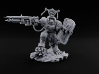 Cockpit Faces Warforged Armoured Warrior A turntable