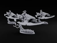 Skimming Above Their Station Elf Hover Knights turntable