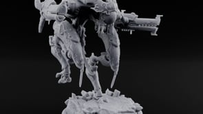 Blue Blood, Tall Order Retriever Construct Walker turntable