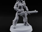Scorched-Earth Policy Human Raider Gunner C turntable