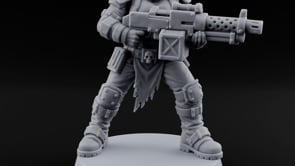 Reload Is for Later Human Heavy Gunner Raider D turntable