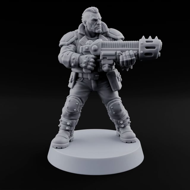 Reload Is for Later Human Heavy Gunner Raider B turntable