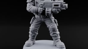 Reload Is for Later Human Heavy Gunner Raider C turntable