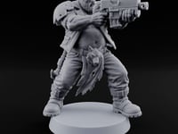 Hard to Follow Human Raider Pack Leader A turntable