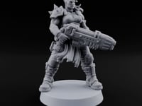 Hard to Follow Human Raider Pack Leader C turntable