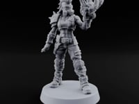 Hard to Follow Human Raider Pack Leader D turntable