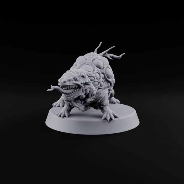 Born Under Bad Weather Basilisk Monster B turntable
