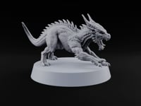 Just Hatched, Already Hunting Dragon Wyrmling C turntable