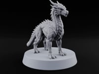 Just Hatched, Already Hunting Dragon Wyrmling D turntable