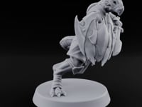 Scales Rattle, Shields Rise Dragonborn Swordsman E turntable