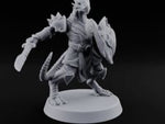 Scales Rattle, Shields Rise Dragonborn Swordsman F turntable