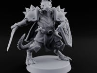 Shield Braced Dragonborn Champion turntable