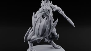 Shield Turned, Cloak Streaming Dragonborn Swordsman Leader turntable