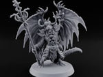 Spellflame Overhead, Staff Planted Dragonborn Fire Mage turntable