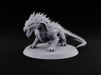 Hide Like Cobblestones Basilisk Monster turntable