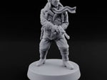 Scarf Still Flapping After the Crash Human Aviator turntable