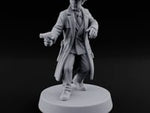 Cold Case, Warm Barrel Human Private Investigator turntable