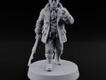 Pipe Lit, Hook Trailing Human Ship Captain turntable