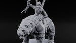 Winged Hussars, Armoured Bruin Dwarf Bear Rider D turntable