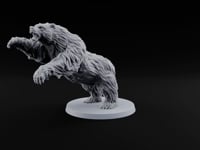 Shaggy and Seriously Cross Brown Bear C turntable