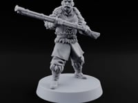 Forked Rests, Fuses Fizzing Human Gunner B turntable
