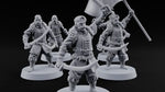 Moustache Waxed, Sabres Drawn Twice Human Dual Sabre Warriors turntable