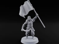 Moustache Waxed, Sabres Drawn Twice Human Dual Sabre Warrior C turntable