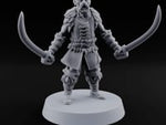 Moustache Waxed, Sabres Drawn Twice Human Dual Sabre Warrior D turntable