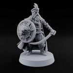 Shields Studded, Moustaches Bristling Human Sabre and Shield Warrior E turntable