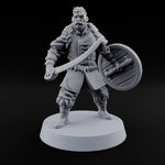 Shields Studded, Moustaches Bristling Human Sabre and Shield Warrior B turntable