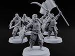 Shields Studded, Moustaches Bristling Human Sabre and Shield Warriors turntable