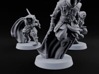 Shadows Don't Leave Footprints Human Ninja Rogues turntable