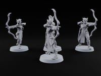 Winged Crowns, Steady Draw Elf Archers turntable