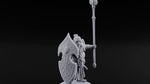 Shields Leaf-Shaped, Spears Skyward Elf Spear and Shield Guard B turntable
