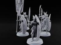 Wings on Every Brow Elf Regal Guards turntable