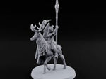 Antlers Lead the Charge Elf Stag Rider B turntable