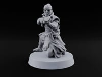 Sandals Planted, Matchlocks Steady Human Matchlock Gunner B turntable