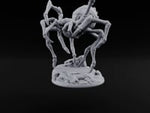 Spider Wasn't Consulted Goblin Chief and Giant Spider A turntable