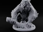 Hoots Are Not a Greeting Owlbear Monster B turntable