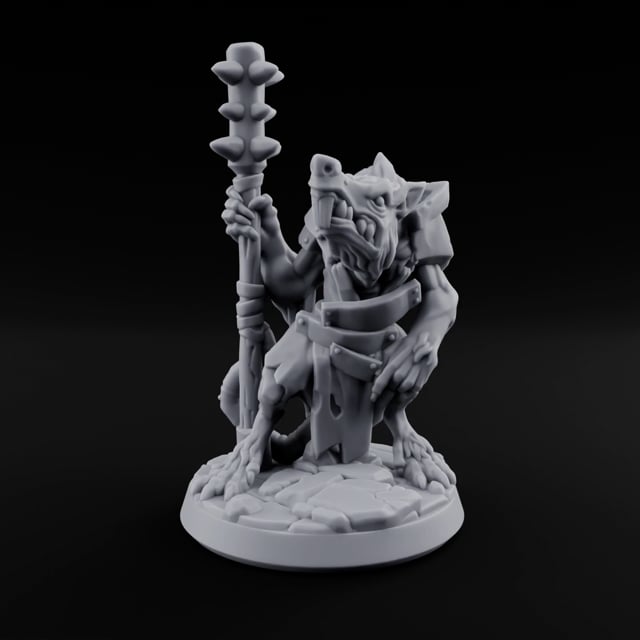 Gnawing on Grudges Ratfolk Warrior B turntable