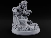Small Feet, Big Callings Halfling Adventurer D turntable