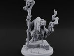 Skull Staff, Fire Cupped Ratfolk Caster turntable