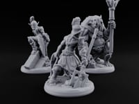Fight Card Full, Purse Empty Human, Elf, Ogre Pit Fighters turntable