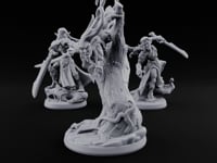 Roots Remember Every Step Wood Elf Warriors turntable