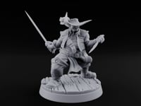 Hasn't Lost a Duel, Only the Count Half-Orc Pirate Duelist turntable