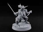 Hasn't Lost a Duel, Only the Count Half-Orc Pirate Duelist turntable