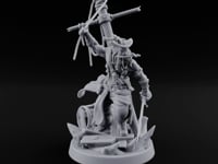 Tentacle Beard, Splintered Mast Human Pirate Captain turntable